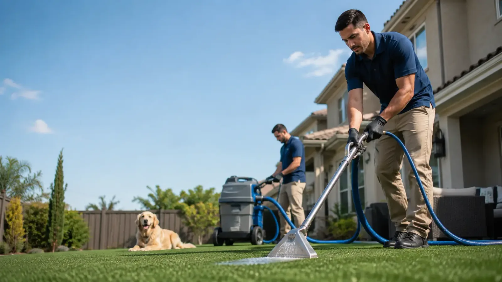 Pet Turf Cleaning in Weed, CA